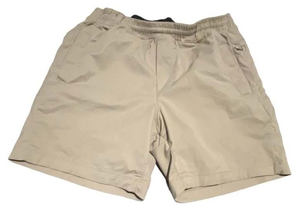 Birddogs Shorts Size M Tan Built-In Liner Active
